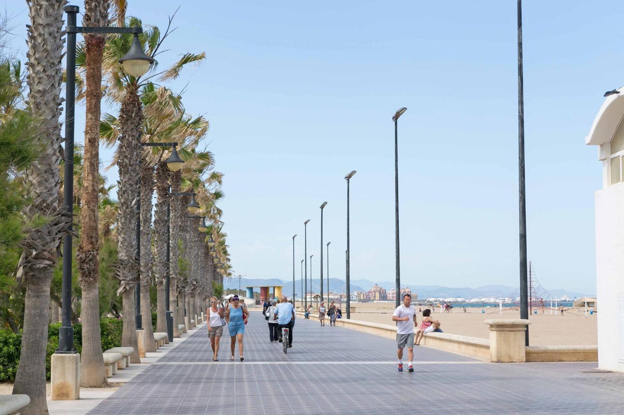 Malvarrosa Las Arenas Access บาเลนเซีย ภายนอก รูปภาพ
